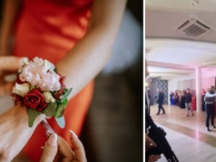 Studniówka jak z filmu akcji. Uczniowie założyli kominiarki