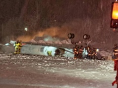 Katastrofa lotnicza w USA. Rozbił się prywatny odrzutowiec, na pokładzie osiem osób