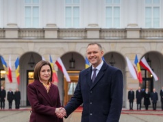 Prezydent Mołdawii Maia Sandu spotyka się z polskimi władzami w Warszawie