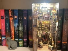 Coś niezwykłego na półce z książkami. Ta ozdoba to hit wśród czytelników