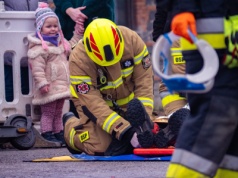 Trzy OSP razem.Pokazy ratownictwa technicznego podczas finału WOŚP