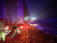 Zderzenie dwóch pojazdów na DK92 w Bytyniu