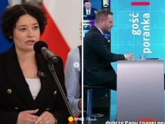 Anna-Maria Żukowska porównała dziennikarza TVP do Michała Rachonia. "Takich akcji w TVP nie robił"