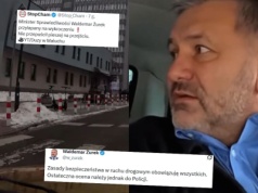 Minister sprawiedliwości oskarżany o nieprzepuszczenie pieszej na pasach, kiedy prowadził