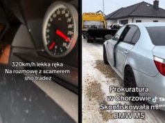 BMW pędziło 320 km/h po A4. Nagranie trafiło do sieci, a BMW do prokuratury