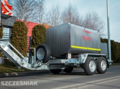 Przyczepy do przewozu wody do celów sanitarnych