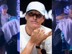 Iga Świątek wyniosła z kortu stos ręczników. Australijskie media nazwały ją żartobliwie 