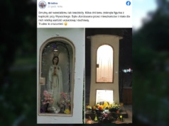 Z kapliczki w Warszawie zniknęła wyjątkowa figurka. Jest otaczana kultem