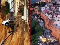 Dramat w Niscemi. Domy mogą runąć w przepaść, wielka ewakuacja