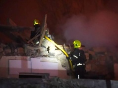 Kolejna noc nalotów na Ukrainie