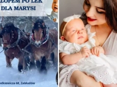 Wyjątkowy kulig rolników. Galopem po pomoc dla Marysi