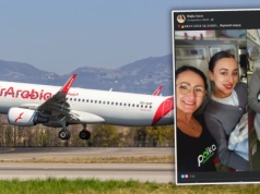 Rozczulające chwile na pokładzie samolotu Air Arabia. Niemowlę zaczęło płakać, aż nagle...