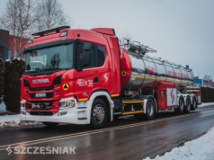Nowa cysterna trafiła na wyposażenie JRG 1 w Inowrocławiu