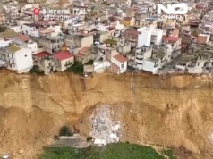 Osuwisko w sycylijskim Niscemi