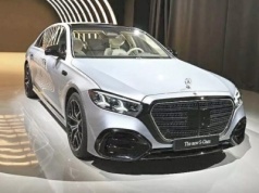 Mercedes klasy S 2027 wyciekł przed premierą. Gwiazdy w lampach i czarna osłona chłodnicy