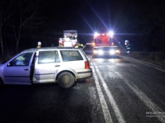 PILNE: Wypadek na DK24 w Luboszu. Droga zablokowana