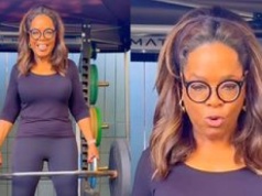 Wyszczuplona Oprah Winfrey świętuje 72. urodziny, podnosząc ciężary: "Zdecydowanie czuję się silniejsza". Szacun? (WIDEO)