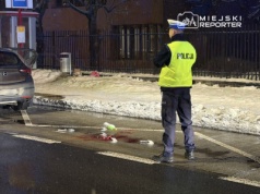 Atak maczetą na przystanku autobusowym. Poszkodowany w szpitalu, agresor w areszcie