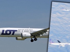 Niecodzienne nagranie z lotu ptaka. "Formacja nad Atlantykiem"