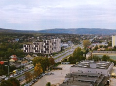 Kolejne bloki przy ul. Krakowskiej? W zamian odnowiony skwer