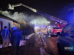 Pożar na Olszewskiego w centrum Jaworzna. Nie żyje 42-letni mężczyzna