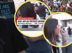 Reporterka CNN spryskana gazem na proteście. "Nie mogę oddychać"