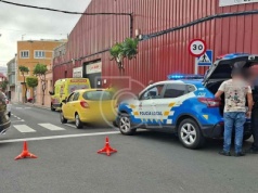 Lekko ranny pieszy potrącony na pasach w Telde na Gran Canarii