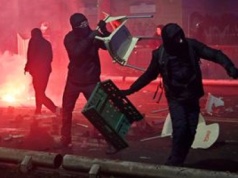 Uliczna bitwa w Turynie. Meloni: To wrogowie państwa