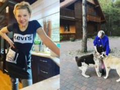 Tak wygląda dom Magdaleny Narożnej. Z zewnątrz drewniana chata, w środku glamour