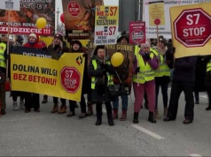 Rozgniewani mieszkańcy zablokowali zakopiankę. Boją się o swoje domy