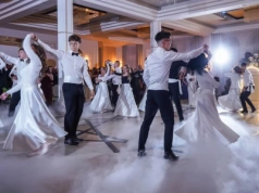 Studniówka uczniów IV LO w Siedlcach. Bal maturzystów (zdjęcia+filmy)