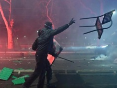 Zamieszki we Włoszech. Ponad 100 rannych policjantów