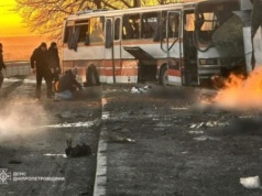 Rosyjscy okupanci zaatakowali autobus z górnikami. Zginęło kilkanaście osób