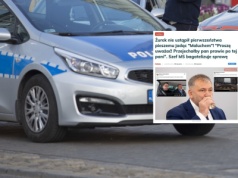 Policja: Minister Żurek popełnił wykroczenie. Przyjął mandat