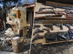 Arsenał na działkach! Pożar przypadkiem ujawnił magazyn nielegalnej broni