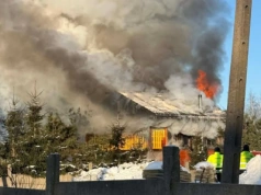 Gmina Kałuszyn: Pożar domu mieszkalnego