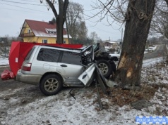 Lubomierz. Miał zakaz prowadzenia, zginął w wypadku