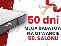 Mega rabaty w salonach Pan Materac z okazji otwarcia 50 salonu!