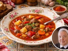 Wciągająca zupa węgierska s. Anastazji. Idealna na chłody i duży głód