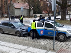 Kolizja na ul. Nowej w Raciborzu. 19-latek ukarany mandatem