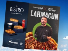 Kebab Lukasa Podolskiego na pokładzie Corendon Airlines