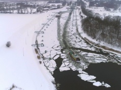 W czwartek przez Martwą Wisłę na Zatokę Gdańską i dalej w koryto Wisły wypłyną lodołamacze