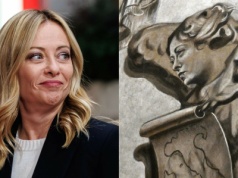 Rzym: podjęto decyzję o zamalowaniu anioła, który przypominał premier Meloni