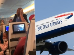 Pasażerowie zamieniają lot w trzygodzinne nabożeństwo w powietrzu