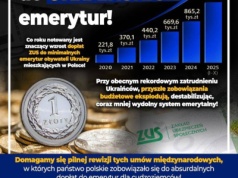 Rekordowe dopłaty do ukraińskich emerytur!