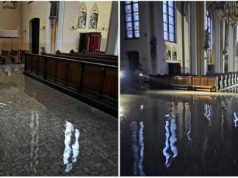 Dramatyczny poranek w Mysłowicach. Kościół został zalany