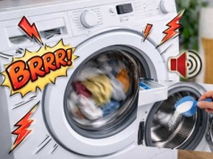 Zacznij dodawać do bębna. Głośna grzałka ucichnie, a opłaty za prąd spadną