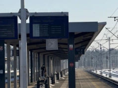 Dworzec modułowy na stacji PKP Jaworzno Szczakowa