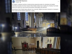 Woda wdarła się do kościoła w Mysłowicach. Służby mówią o dużej awarii