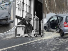 Tragiczny wypadek ks. Mirka w Cerkiewniku. Był w drodze na kolędę...